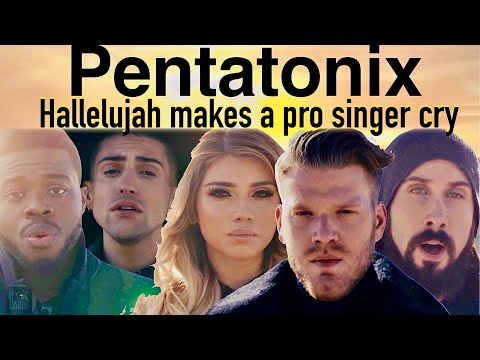 Hallelujah Makes a Pro Singer Cry | His First Ever Pentatonix Reaction
