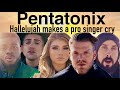 Hallelujah Makes a Pro Singer Cry | His First Ever Pentatonix Reaction