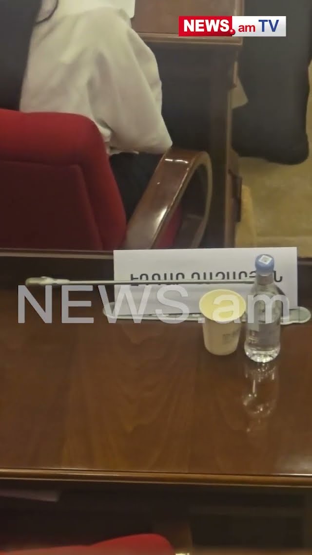 Դատարկ է Էդգար Ղազարյանի աթոռը. վեճից հետո նա ԱԺ դահլիճ չի վերադառնում
