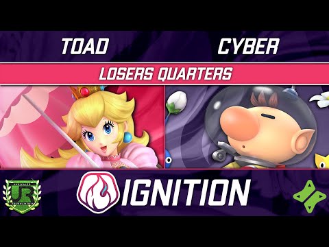 Ignition 263 LOSERS QUARTERS - Toad (Peach) vs Cyber (Olimar)