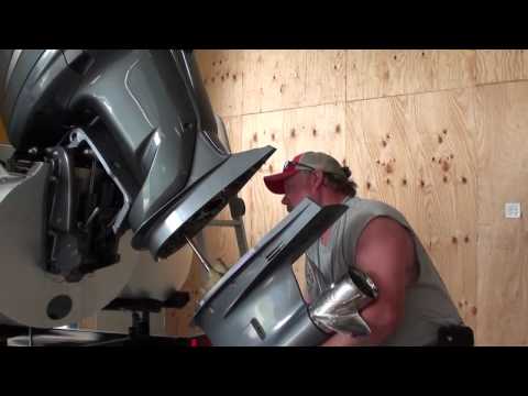 Pt.2 Yamaha F250 Outboard Water Pump Impeller Replacement At D-Ray's Shop
