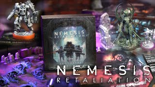 NEMESIS Retaliation - Fast Detailed Unboxing ( On Table: High Quality 4K )
