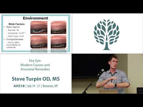 AHS18 Steve Turpin - Dry Eye: Modern Causes and Ancestral Remedies