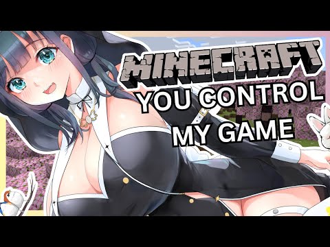 Kawaii Nene Amano Ch. You Control My Minecraft Game! 😱
