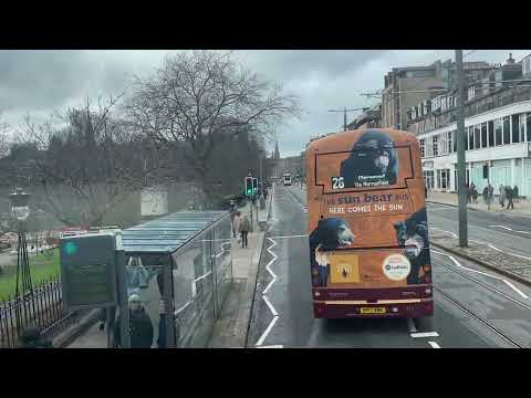 Lothiancountry Route X18: Edinburgh- ⤴️ Whitburn Route Diverted (1042) Via Broxburn, Bathgate