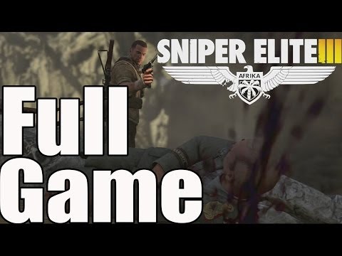 Sniper Elite 3 Full Game Walkthrough No Commentary