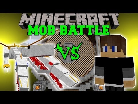 BRO FIGHTS THE KING! EPIC Minecraft Mob Battle
