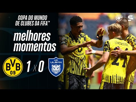 Gols e lances de Borussia Dortmund x Ulsan Hyundai