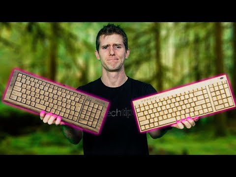$1,400 Wooden Keyboard vs. a $40 one