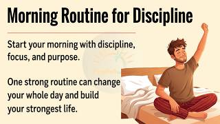 The Perfect Morning Routine for Discipline | Improve Your English Fluency ✅️ | Graded Reader 🔥