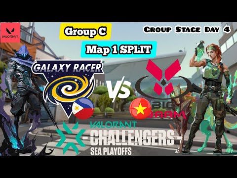 GALAXY RACER VS BIG BAAM | Map 1 | Group Stage | VCT Challengers SEA Stage 3
