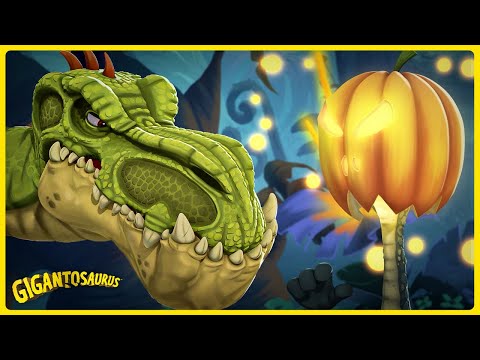 Spooky Dino Adventures! 🎃 Can Giganto Escape the Halloween Night? | Gigantosaurus Halloween Special