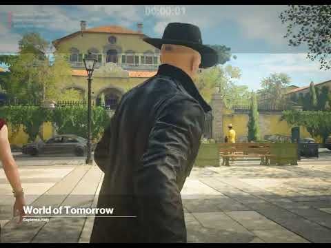Hitman WoA - [52s] World of Tomorrow (Sapienza) SA/SO speedrun