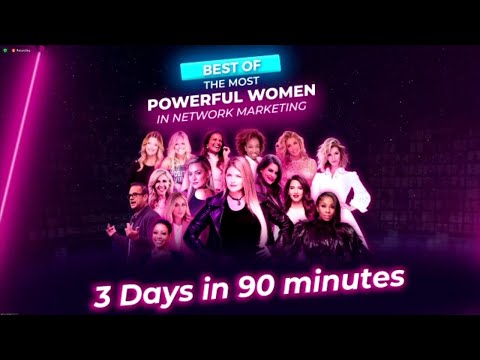 Best of the MOST POWERFUL WOMEN in network marketing 2021