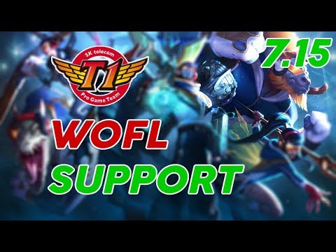 SKT T1 WoIf Alista Support Patch 7.15
