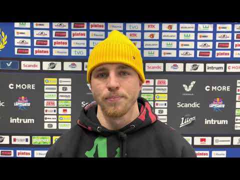 Otteluennakko Lukko–HPK: Haastattelussa Kristián Pospíšil