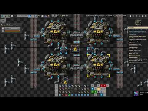 Factorio Space Exploration+Krastorio2+248k+Rampant Episode 54