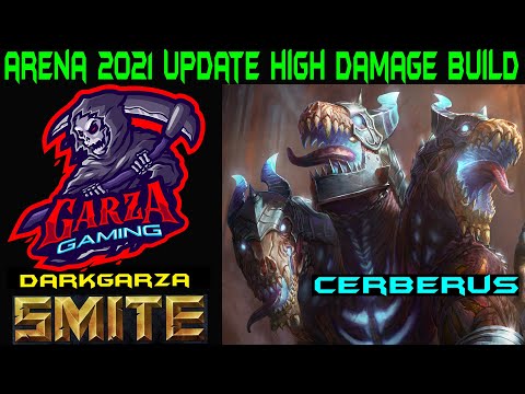 Smite Arena Cerberus Update Damage Build | Beginner Friendly GOD | Smite Arena Cerberus