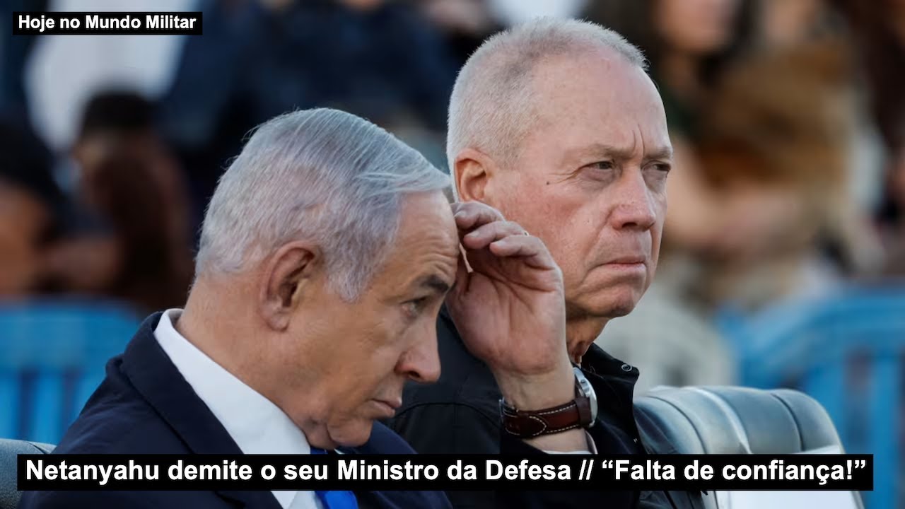Netanyahu demite o seu Ministro da Defesa – “Falta de confiança!”