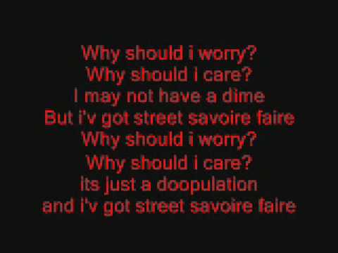 Oliver and Company (Why Should I Worry) Lyrics