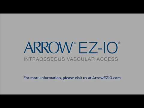 Arrow® EZ IO® System   Distal Femur Site Identification Insertion Infant Child, Animation