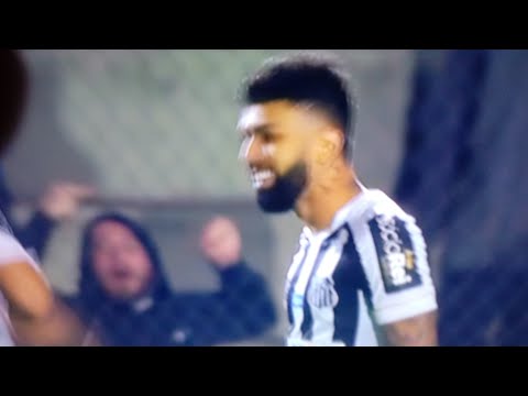 Gol do Santos - Gol de Gabriel - Paraná 0 x 2 Santos