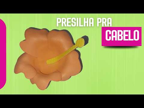Como fazer uma presilha pra cabelo #milcaarte