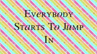 Something Like A Party - School Gyrls LYRICS ON SCREEN