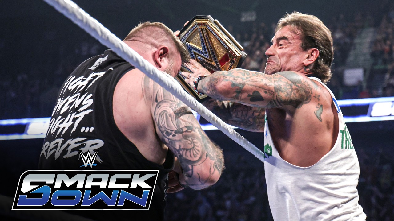 FULL MATCH: CM Punk WHAMS Kevin Owens with WWE Title as Sami Zayn retains: SmackDown, Sept. 18, 2026