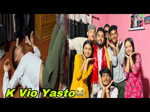 K vio yasto chaurey lai 😭congratulations Ranjit dai 10k subscribers 🥳@Crazy_entertains