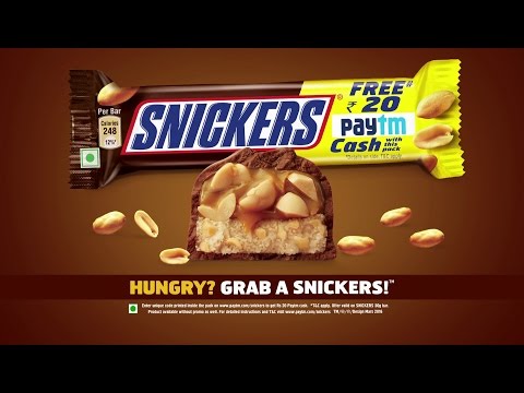 SNICKERS PAYTM PROMO TVC - HINDI