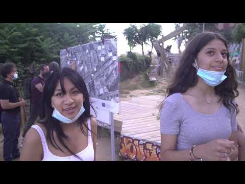 A WEAVED PLACE in L'Hospitalet: Urban Walk La Florida, L'Hospitalet