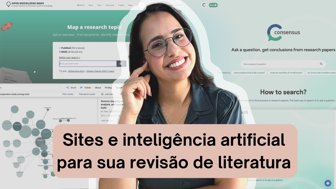 SITES E INTELIGÊNCIA ARTIFICIAL PARA A SUA REVISÃO DE LITERATURA
