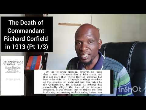 The Death of Commandant Richard Corfield in 1913 (Pt 1/3)