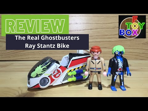 Ray Stantz Bike Figuren Review | The Real Ghostbusters | 9388 Playmobil® | German