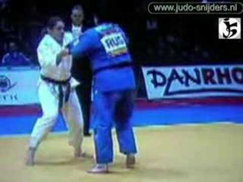 Judo Hamburg 2008: Donguzachvilli (RUS) - Mondiere (FRA)