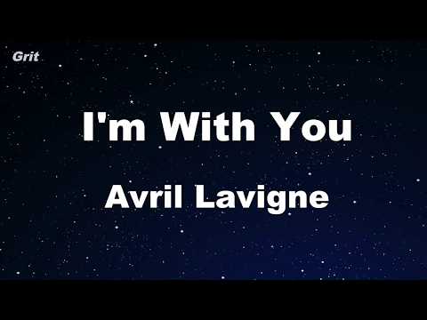 I&#39;m With You - Avril Lavigne Karaoke 【No Guide Melody】 Instrumental