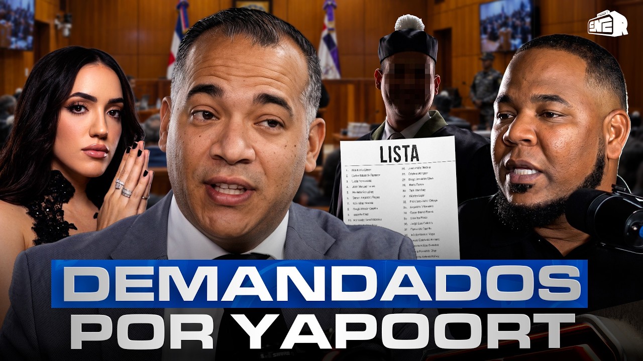 BRITO REVELA LISTA DE DEMANDADOS POR KAREN YAPOORT Y EDWIN TENDRÁ QUE DISCULPARSE