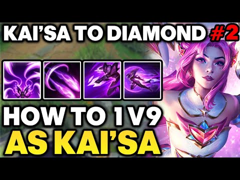 How to Climb to Diamond with Kai'Sa - Kai'Sa Gameplay Guide | Kai'Sa Unranked to Diamond #2
