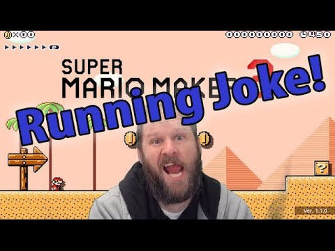 A Running Joke and Run Like It's 1985!   Super Mario Maker 2