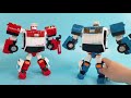 Tobot V Zero VS Original Rescue Zero Transformation