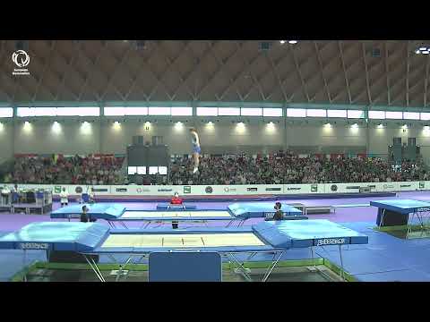 Will SHERIDAN (GBR) - 2022 junior European silver medallist, Trampoline