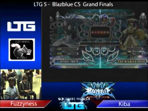 London Training Grounds 5 Blazblue CS Grand Finals Part 1 - Fuzzyness (Hakumen) vs Kiba (Tsubaki)