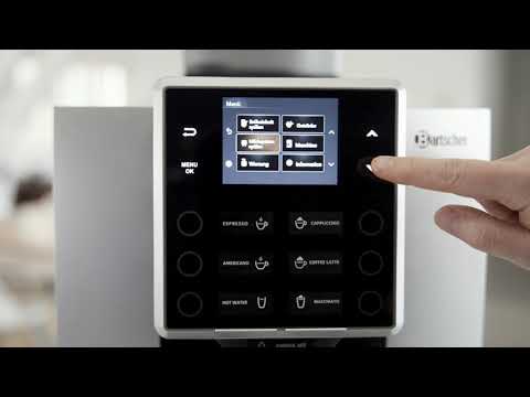 Bartscher Kaffeevollautomat KV1 Classic - Anwendung