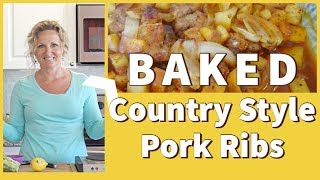 How to Bake Country Style Pork Ribs in the oven \ EASY \ Kathycooks4U