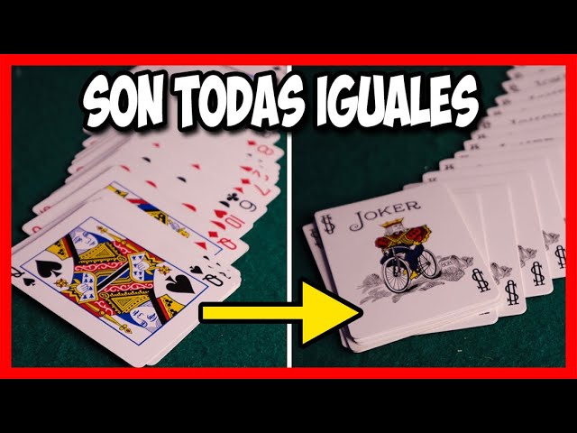 Vídeo relacionado con Baraja Svengali para Trucos de Magia - Cartas con Reverso Rojo Marca Bicycle
