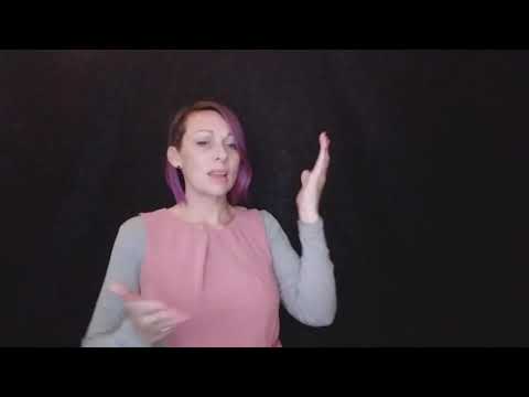 How to Sign Rambling in BSL