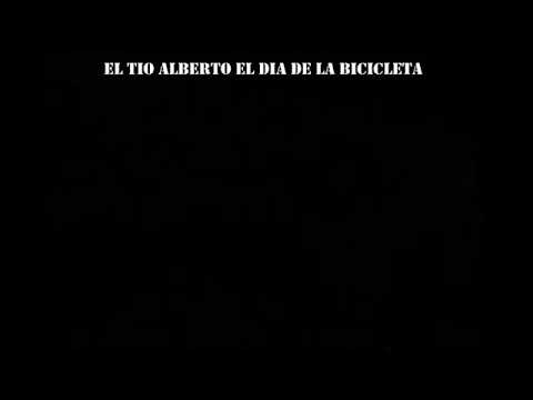 El tío Alberto en el dia de la bicicleta