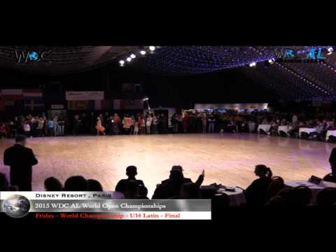2013 WDC AL World Championship   Junior U14 Latin   Final
