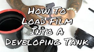 How to load film into a Developing Tank - Paterson Film Developing Tank